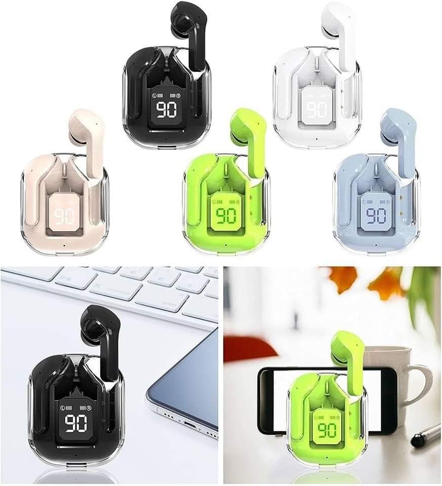 A31 crystal earbuds